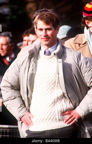 Prince Edward, Earl of Wessex watches the Women's Beach Volleyball ...