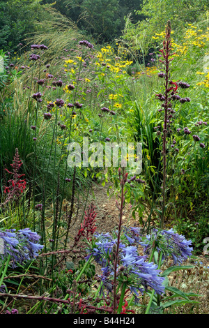 HOLBROOK THE STONE GARDEN IN LATE SEPTEMBER Stock Photo