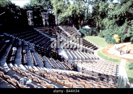 London Regents Park open air theatre Stock Photo