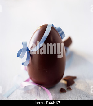Chocolate Easter egg Stock Photo