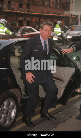 Prince Charles attends a reception at the Limelight Club in London for the Prince s Trust December 1997