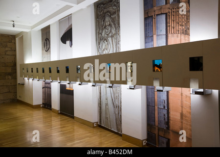 UK Scotland Glasgow Mitchell Lane The Lighthouse Charles Rennie Mackintosh exhibition Stock Photo