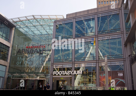 The Arndale Shopping Centre in Manchester Stock Photo