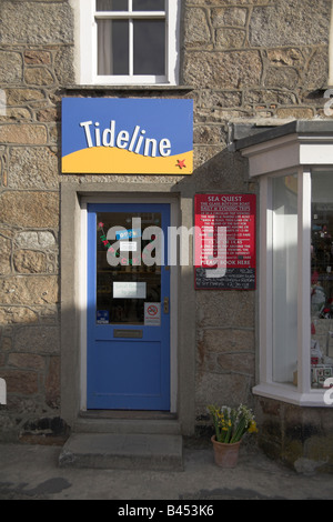 Tideline Gift Shop Hugh Town St Mary s Isles of Scilly UK Stock Photo
