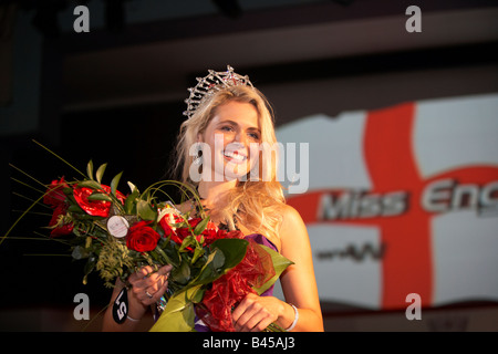 Laura Coleman winner Miss England Final 2008 Stock Photo