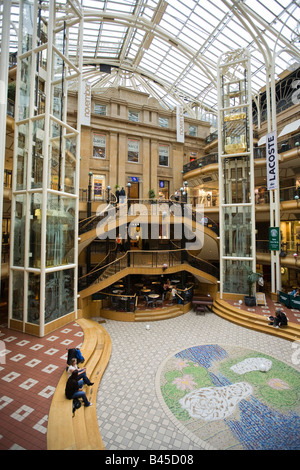 UK Scotland Glasgow Buchanan Street Princes Square indoor shopping centre UK Scotland Glasgow Buchanan Street Princes Square indoor shopping centre