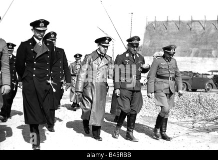 Raeder, Erich, 24.4.1876 - 6. 11.1960, German admiral, Commander in Chief of the German navy 1.6.1935 - 30.1.1943, , Stock Photo