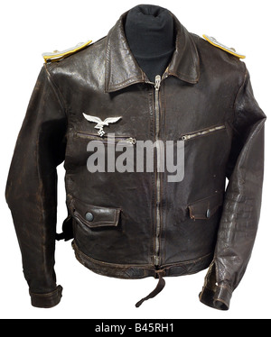 military, uniforms, Germany, Air Force, pilots jacket, first lieutentant, Luftwaffe, 20th century, , Stock Photo