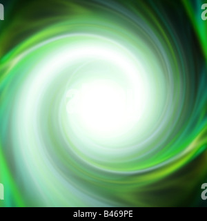 A spiraling vortex background illustration swirling towards a central point Stock Photo