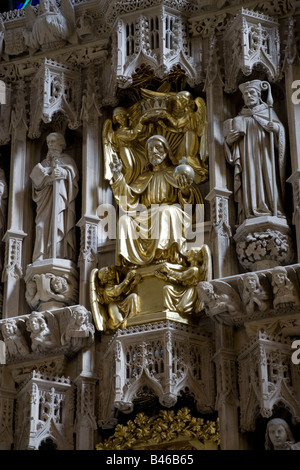 Great Screen Southwark Cathedral London Stock Photo