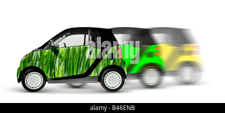 Smart Fortwo cars Stock Photo