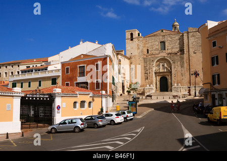 City of Mahon, Menorca Stock Photo