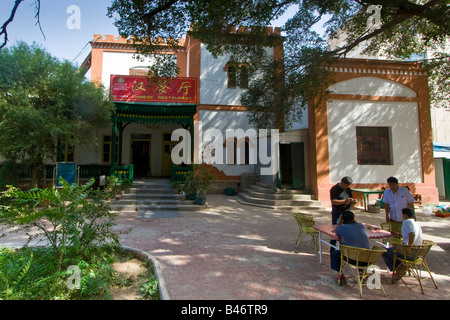 Former British Consulate in Kashgar in Xinjiang Province China Stock Photo