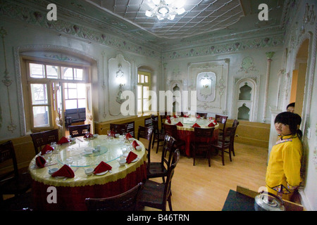 Inside the Former British Consulate in Kashgar in Xinjiang Province China Stock Photo