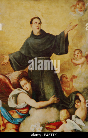 Padua,Italy,13 June 2008,feast of St.Anthony.The painting of the Saint is taken into procession Stock Photo