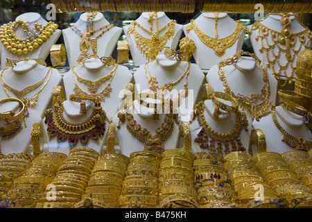 Asia, Turkey, Istanbul. Grand Bazaar (aka Kapalicarsi). High end gold ...