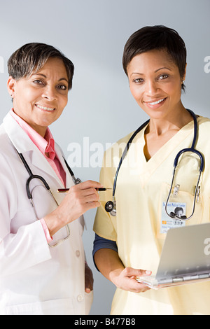 Portrait of a doctor and nurse