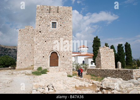 Logothetis castle at Pythagorion samos island greece 2008 Stock Photo