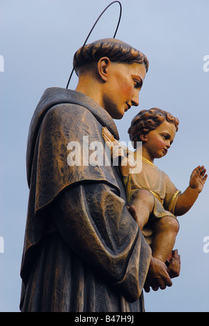 Padua,Italy,13 June 2008,feast of St.Anthony.The statue of the Saint is taken into procession Stock Photo