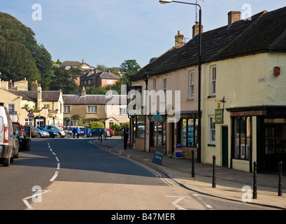 High Street Leyburn the Gateway to Wensleydale North Yorkshire Stock Photo