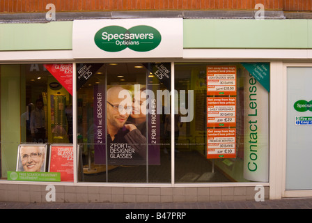 Specsavers Opticians in Norwich,Norfolk,Uk Stock Photo