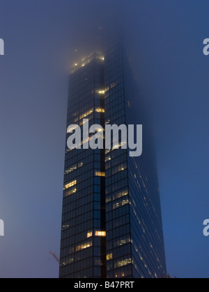 The Hancock Tower in Boston s Coley Place as seen on 9 14 08 Stock Photo