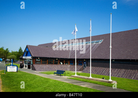 Electric Mountain Dinorwig Power Station Visitor Centre Llanberis Snowdonia Wales Stock Photo