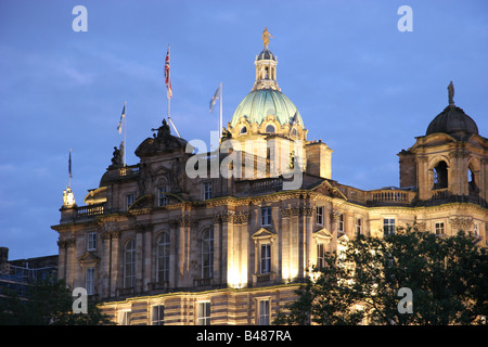 Halifax Bank of Scotland HBOS on the mound Edinburgh Stock Photo