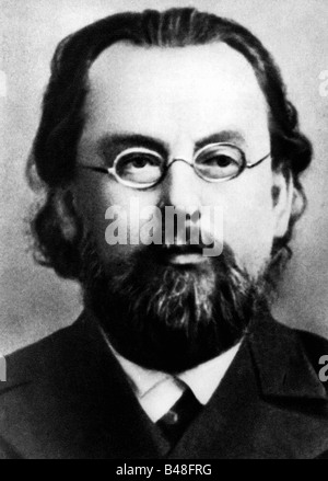 Konstantin Eduardovich Tsiolkovsky (1857 - 1935); Russian rocket ...