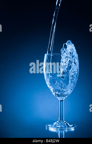 Water in motion Stock Photo