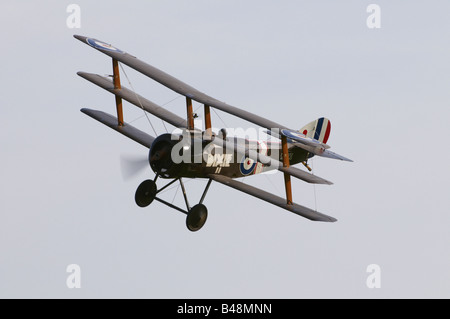 Shuttleworth (Collection) Air Show 2008 WW1 fighter Sopwith Triplane Stock Photo
