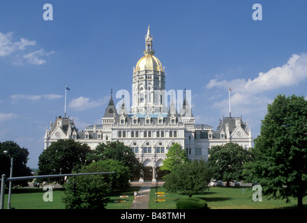 State Capitol building Hartford Connecticut Stock Photo