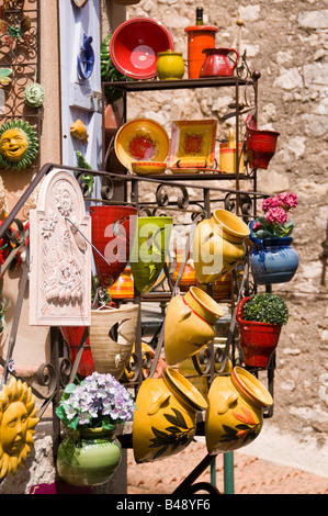 French Pottery Stock Photo