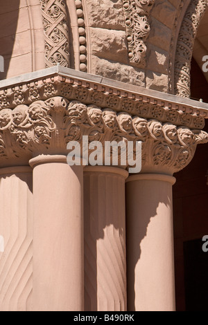 Details of the Old City Hall building in downtown Toronto, Ontario, Canada. Stock Photo