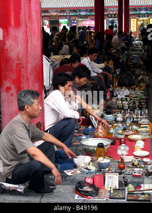 Panjiayuan Flea Market in Bejing, China Stock Photo