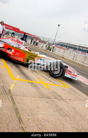 Formula One - Testing - Silverstone Stock Photo - Alamy