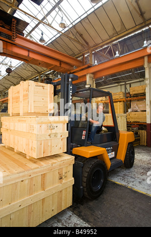 Forklift truck driver, UK