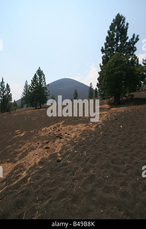 cinder cone in the northeast portion of Lassen volcanic national park in northern california Stock Photo