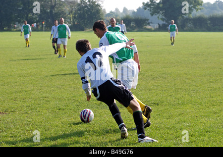 Sunday League football, Leamington Spa, England, UK Stock Photo