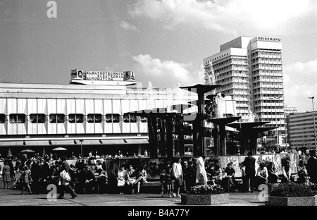 geography/travel, Germany, Berlin, squares, Alexanderplatz, 1970 Stock ...
