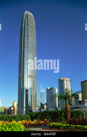 China, Hong Kong, Central, International Finance Centre Stock Photo