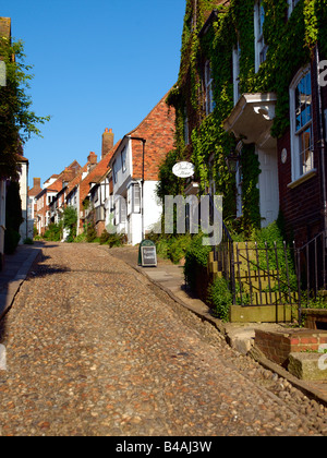 Mermaid Street Rye Sussex UK Stock Photo - Alamy