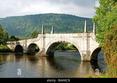 Gereral George Wade's Bridge over the River Tay at Aberfeldy Perthshire Stock Photo