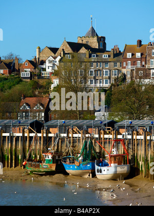 Rye Citadel East Sussex England River Rother Stock Photo