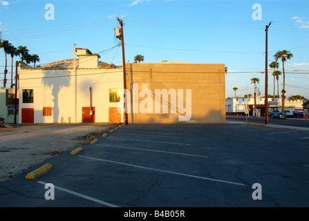 Industrial Building Indio California USA Stock Photo
