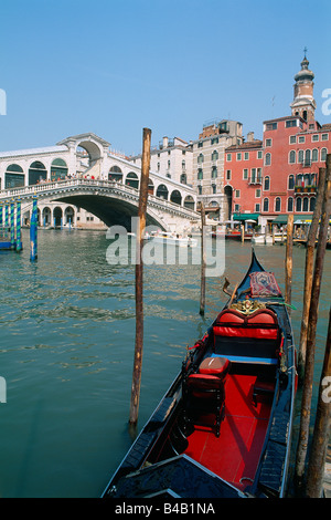 Rialto Bridge in Venice, Pont de Rialto (title on object), Views of ...