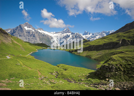 Alpine Landscapes and Vistas Stock Photo