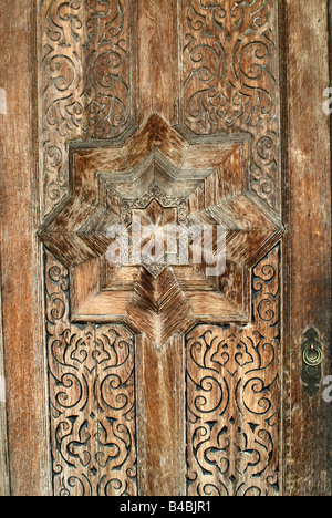 Islamic wooden door mosque , cairo, egypt Stock Photo - Alamy