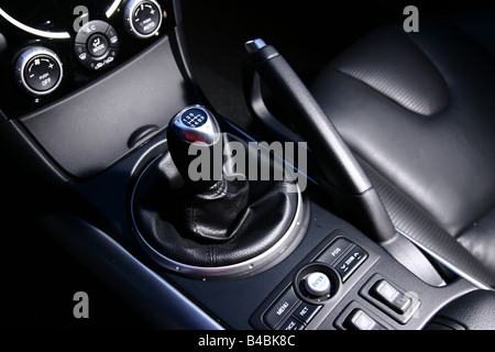 Car, Mazda RX 8, roadster, model year 2002-, red, coupe/Coupe, FGHDS, Detailed view, Interior view, Circuit, Console, technique/ Stock Photo