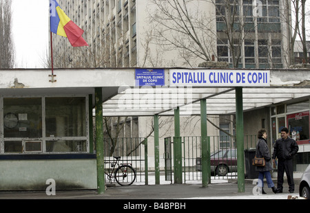 Surgical hospital in Oradea, Romania Stock Photo